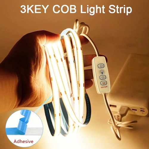 Usb dimmable cob led strip - usb,