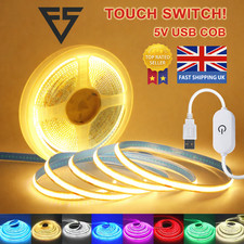 5V USB Dimmable COB LED Strip