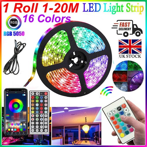 20m led strip lights - led, rgb