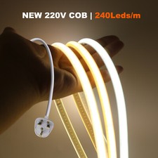 220V Neon COB LED Strip Lights
